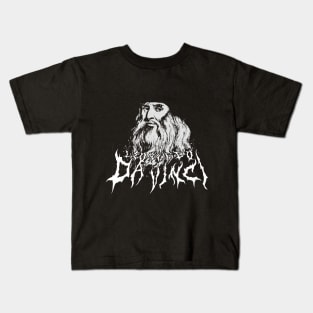 Leonardo Da Vinci Metal Kids T-Shirt